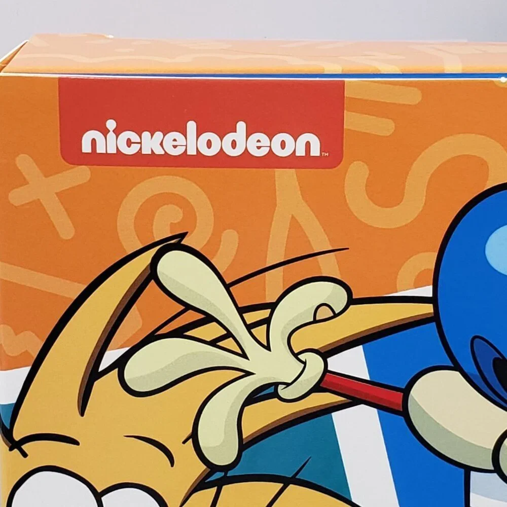 Nickelodeon Retro 90's Socks Spongebob Cartoons Adult Size 6-12 Crew &‎ Low Cut